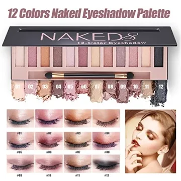 All-In-One Makeup Kit - 12 Colors & Complete Beauty Set