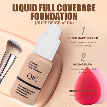 All-In-One Makeup Kit - 12 Colors & Complete Beauty Set