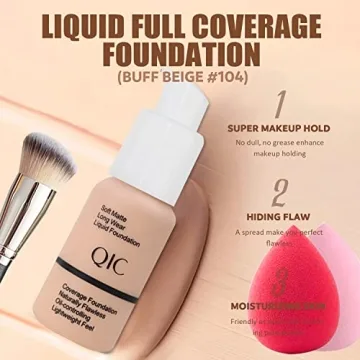 All-In-One Makeup Kit - 12 Colors & Complete Beauty Set