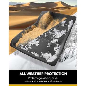 3D MAXpider Kagu Floor Mat for Honda Pilot 2016-2022