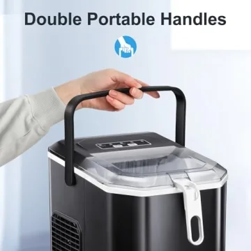 Efficient Ice Makers Countertop: 9 Cubes in 6 Mins