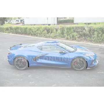 Replacement For 2020-Present Chevrolet Corvette C8 All Models | Performance Package Front & Rear Sid...