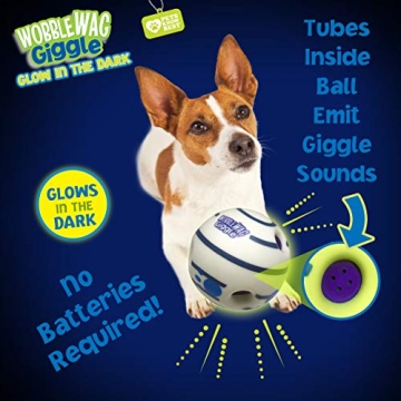 Wobble Wag Giggle Ball Interactive Dog Toy for All
