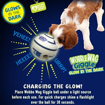 Wobble Wag Giggle Ball Interactive Dog Toy for All