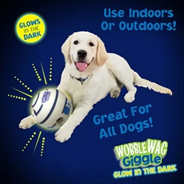 Wobble Wag Giggle Ball Interactive Dog Toy for All