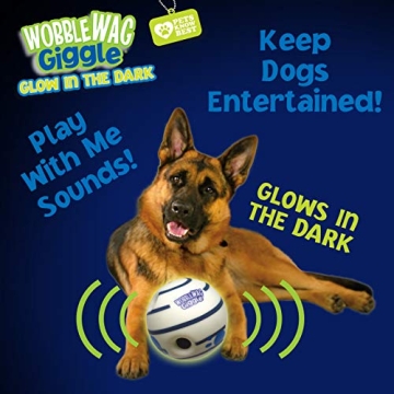 Wobble Wag Giggle Ball Interactive Dog Toy for All