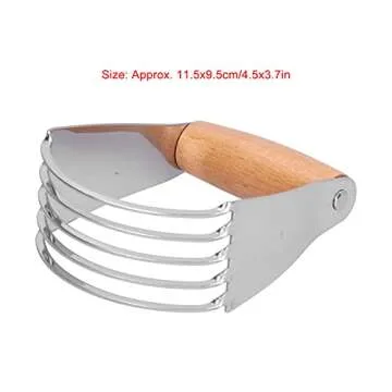 Pastry Blender with Stainless Steel Blades for Professionals