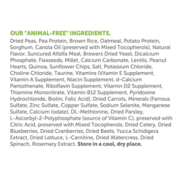 V-Dog Vegan Kibble Dry Dog Food, 20 lb Plant-Based Protein