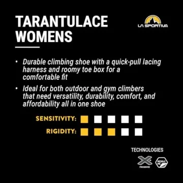 La Sportiva Women's Tarantulace Climbing Shoes for Comfort