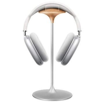 Stylish Beech Wood Headphone Stand for All Headphones