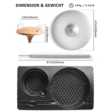 Stylish Beech Wood Headphone Stand for All Headphones