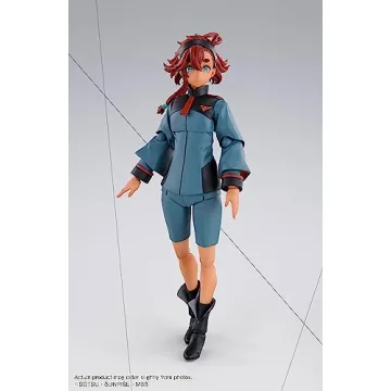 TAMASHII NATIONS - Mobile Suit Gundam: The Witch from Mercury - Suletta Mercury (Regular Uniform Ver.) and Option Set, Bandai Spirits S.H.Figuarts Action Figure