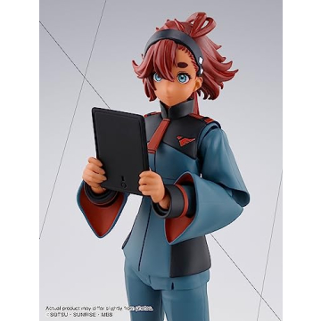 TAMASHII NATIONS - Mobile Suit Gundam: The Witch from Mercury - Suletta Mercury (Regular Uniform Ver.) and Option Set, Bandai Spirits S.H.Figuarts Action Figure