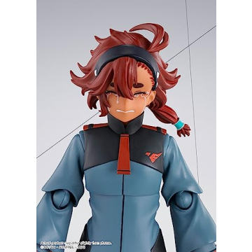 TAMASHII NATIONS - Mobile Suit Gundam: The Witch from Mercury - Suletta Mercury (Regular Uniform Ver.) and Option Set, Bandai Spirits S.H.Figuarts Action Figure