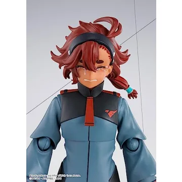TAMASHII NATIONS - Mobile Suit Gundam: The Witch from Mercury - Suletta Mercury (Regular Uniform Ver.) and Option Set, Bandai Spirits S.H.Figuarts Action Figure