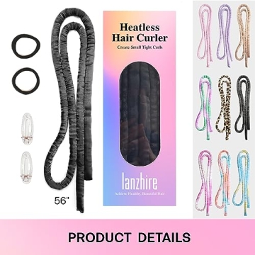 No Heat Overnight Curling Headband for Effortless Curls