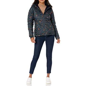 Warm Sherpa-Lined Women's Puffer Jacket - Stylish & Cozy