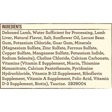 Merrick Limited Ingredient Diet Premium Grain Free Wet Dog Food, Healthy And Natural Canned Dog Food With Lamb - (Pack of 12) 12.7 oz. Cans