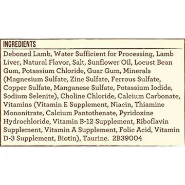 Merrick Limited Ingredient Diet Premium Grain Free Wet Dog Food, Healthy And Natural Canned Dog Food With Lamb - (Pack of 12) 12.7 oz. Cans