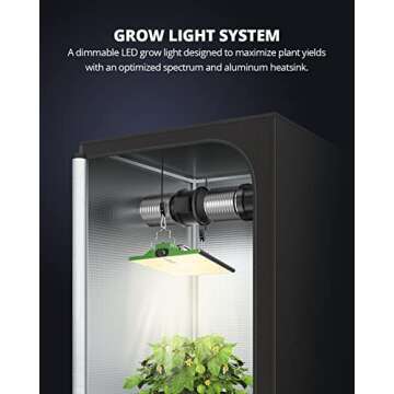 LED Grow Light, VIPARSPECTRA P600 LED Grow Light with Samsung LEDs (Includes IR) 2x2ft Coverage, Full Spectrum Dimmable Plant Grow Lights for Indoor Plants Veg Flower Four for 4x4ft 300pcs LEDs