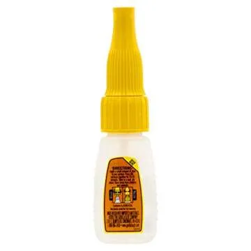 Gorilla Super Glue with Brush & Nozzle Applicator, 13.2 Gram, Clear, (Pack of 1)