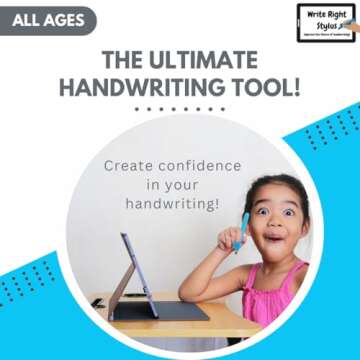 Handwriting Improvement Tool for Children, Perfect for Learning Writing Skills, Compatible with All ...