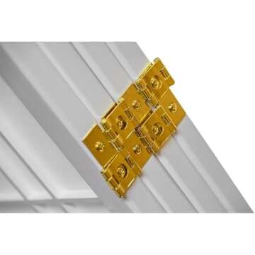 Legacy Decor 4 Panels Room Divider Privacy Screen Shoji Style 6ft high White Color