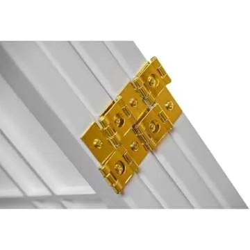 Legacy Decor 4 Panels Room Divider Privacy Screen Shoji Style 6ft high White Color