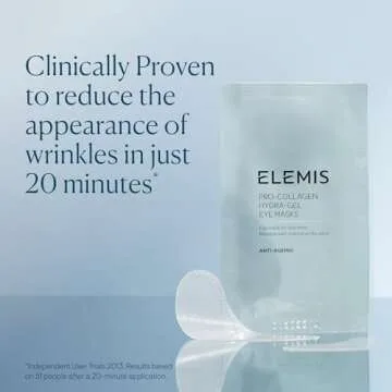 ELEMIS Pro Collagen Eye Skincare, Nutrient-Rich Fine Lines and Wrinkles Eye Treatment, Anti-Wrinkle Patches & Eye Cream, Firm & Smooth Delicate Skin