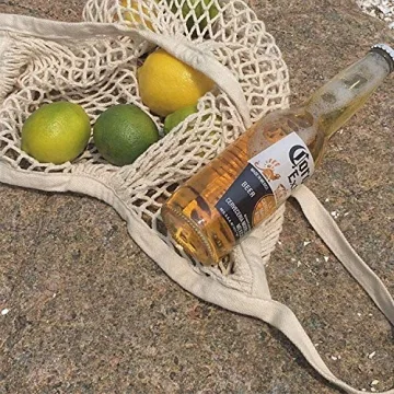 Eco-Friendly Cotton Mesh Grocery Bags by Hotshine