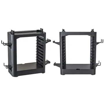 Skywin Nintendo Switch Game Holder Stand Organizer Black