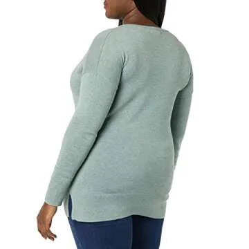 Amazon Essentials Lightweight V-Neck Tunic Sweater