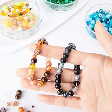 Assorted Jewelry Making Kit with 1000 Colorful Beads