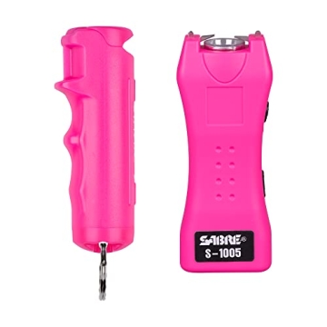 SABRE Self Defense Duo: Stun Gun & Pepper Spray Kit