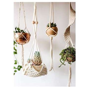 Stylish Macrame Hanging Planter for Home Decor
