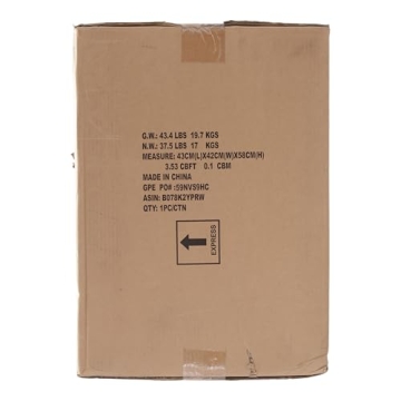 Amazon Basics Small Safe Electronic Lock Box 1.8 Cubic Feet