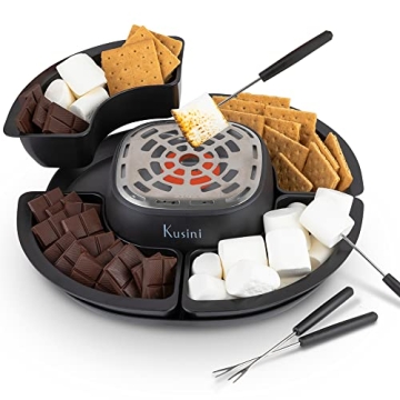 Kusini Flameless Indoor S'mores Maker Gift Set