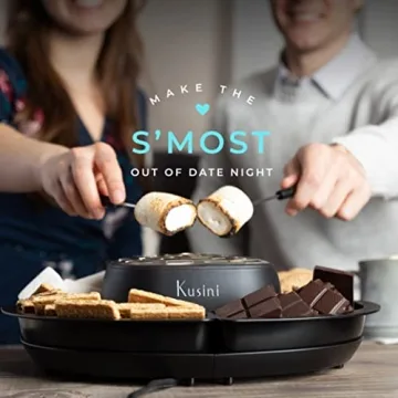 Kusini Flameless Indoor S'mores Maker Gift Set
