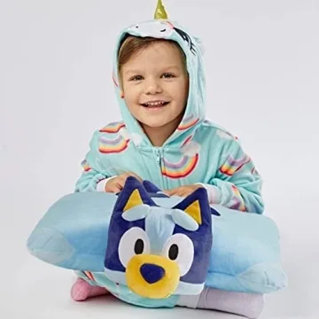 Bluey Pillow Pet Cuddly Plush Toy for Kids