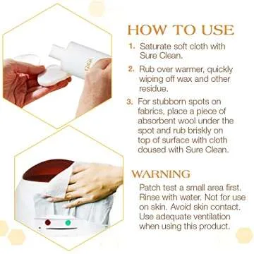 GiGi Sure Clean – For Effective Wax Removal and Cleaning