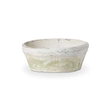 Park Hill Whitewashed Terra Cotta Planter for Any Home Decor