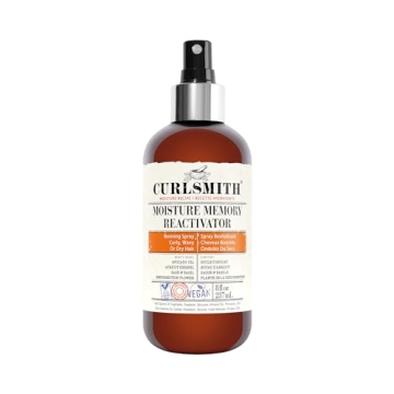 CURLSMITH Moisture Memory Reactivator - Vegan Leave-In for Wavy, Curly Hair 8oz