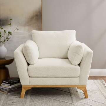 Comfortable VANOMi Accent Chair for Living Room & Bedroom