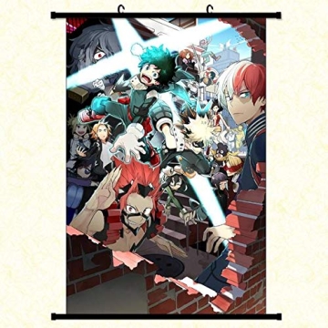 My Hero Academia Fabric Wall Poster for Fans