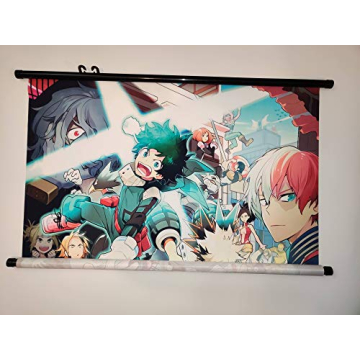 My Hero Academia Fabric Wall Poster for Fans