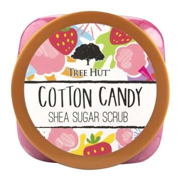 Tree Hut Cotton Candy Shea Sugar Scrub, 510 Grams