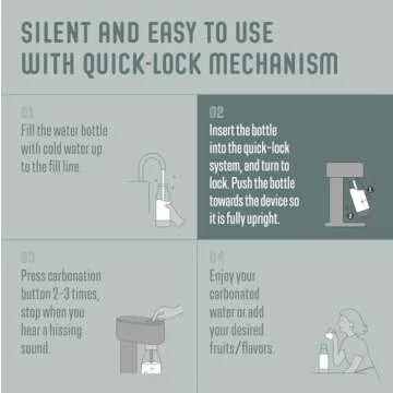 Mysoda Woody Sparkling Water Maker - Eco-Friendly and Stylish