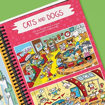 Scratch-Off Hidden Pictures Animal Puzzles for Kids Fun