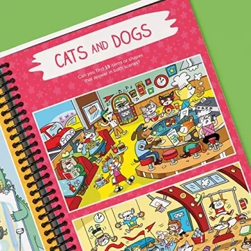 Scratch-Off Hidden Pictures Animal Puzzles for Kids Fun