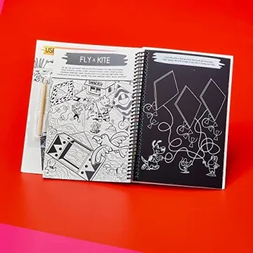 Scratch-Off Hidden Pictures Animal Puzzles for Kids Fun